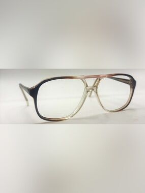 Kennedy Brown Translucent Pilot Sunglasses Frames Only
